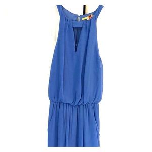 Gianni Bini Jumpsuit Blue Small